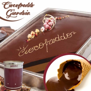 CIOCOFREDDO GIANDUIA - krem orzechowo-kakaowy do lodów, deserów i ciast 6 KG CENA ZA KG 47,18 ZŁ