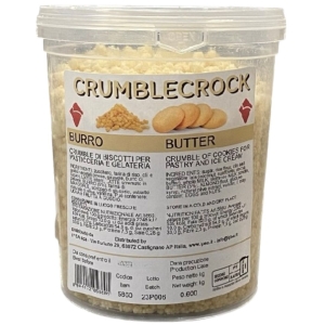 CRUMBLECROCK BUTTER - POSYPKA MAŚLANA - do lodów, ciast i deserów OPAK. 0,6 KG  CENA 120,99 ZŁ/KG