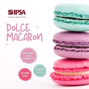 DOLCEMACARON / GOTOWA BAZA DO WYPIEKU MAKARONIKÓW <br />CENA ZA KG 39,90 ZŁ