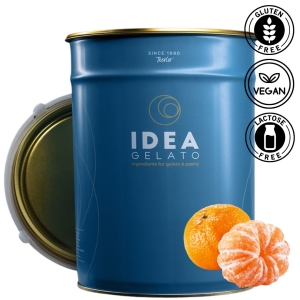 pasta do produkcji lodów o smaku mandarynka