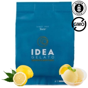 proszek do produkcji lodow smak cytrynowy