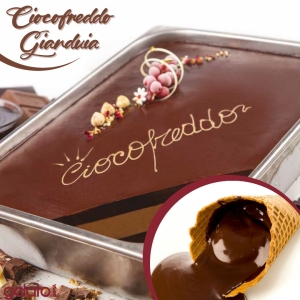 CIOCOFREDDO GIANDUIA - krem orzechowo-kakaowy do lodów, deserów i ciast 6 KG <br />CENA ZA KG 47,18 ZŁ