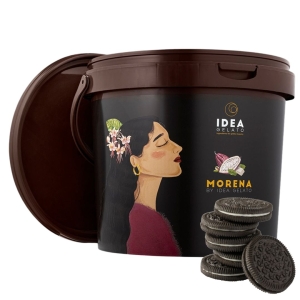KREM/PASTA MORENA BLACK BISCUIT/ OREO - profesjonalna baza lodziarska 5 KG  CENA ZA KG 42,15 ZŁ
