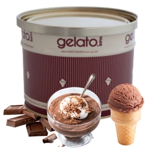 PASTECLAS CZEKOLADA / CHOCOLATE - pasta smakowa do lodów, deserów i wypieków 3 KG CENA ZA KG 37,55 ZŁ